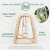 Struttura per arrampicata in legno per bambini da interno Anteprima dell’immagine prodotto 9