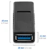 deleyCON USB 3.0 Adapter Kupplung A-Buchse auf A-Buchse - Produktbild-Vorschau 4