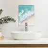 MuchoWow© Wanddeko 30x40 cm - Badezimmer Bilder Strand und Produktbild-Vorschau 5