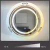 Badkamerspiegelkast Vicco Silva Bamboe 50 x 50 cm met 5 Productafbeelding-voorbeeld 5
