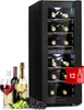 Klarstein Cave a Vin, Réfrigérateur à Vin avec Porte en Voir les images du produit 1