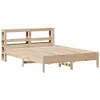 Massivholzbett ohne Matratze 160x200 cm Kiefernholz Produktbild-Vorschau 1