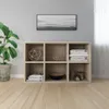 vidaXL Regał/szafka boczna dąb sonoma 66x30x98 cm Materiał Podgląd zdjęcia produktu 11
