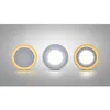 Ecolite Biely vstavaný LED panel guľatý 145mm 6W+3W Náhľad obrázku produktu 4