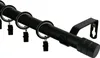 Einzelne Gardinenstange LOFT 320 cm – schwarz, Produktbild-Vorschau 1