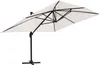 Parasol déporté inclinable et rotatif 4x3m en aluminium Voir les images du produit 3