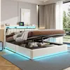 UnboxG Letto matrimoniale moderno in velluto 160x200 cm con Anteprima dell’immagine prodotto 5