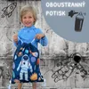 HECKBO Kinder Turnbeutel mit Astronaut & Weltraum-Motiv | Produktbild-Vorschau 5