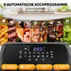Stillstern Heißluftfritteuse XXL 12L mit LED-Touchscreen, Produktbild-Vorschau 6