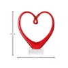 Skulptur rot Heart Produktbild-Vorschau 4