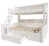 Etagenbett 90x200 + 140x200 cm mit LED, offenen Produktbild-Vorschau 14