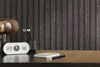 Tapete Holzoptik mit Paneel-Muster – Schwarz, Braun Produktbild-Vorschau 10