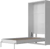 SMARTBett Schrankbett Classic 100x200cm Vertikal Weiss Produktbild-Vorschau 1