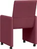 vidaXL Esszimmerstühle mit Rollen 2 pcs Weinrot 57 x 66 x Produktbild-Vorschau 6