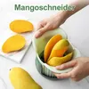 Apfelteiler, Obstschneider mit Entkerner, Untersatz zum Produktbild-Vorschau 4