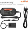 subtel Netzteil NP-FW50 für Sony Alpha 5100, 6000, 6300, Produktbild-Vorschau 5