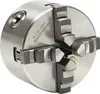 A close-up studio shot of a four-jaw chuck for a lathe. Podgląd zdjęcia produktu