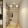 ZMH faretto da soffitto bianco vintage 2 fiamme faretto Anteprima dell’immagine prodotto 8