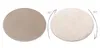 Teppich SOFTY Kreis glatt, einfarbig beige beige rund 150 Produktbild-Vorschau 2