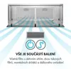 Klarstein High Line stropní digestoř - vestavná, 90 cm, 410 Náhled obrázku produktu 9