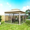 Outsunny Tonnelle de jardin exterieur Pop-up barum Pliant, Voir les images du produit 9