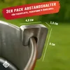 Becker Design® 3 x Universal Abstandshalter für Feuerplatte Produktbild-Vorschau 2