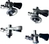 Four different types of beer tap heads are displayed against a white background. Náhľad obrázku produktu