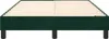 vidaXL Boxspringbettgestell Dunkelgrün 120x200 cm Samt Produktbild-Vorschau 4