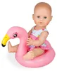 Zestaw kąpielowy dla lalek Flamingo różowy 35-45 cm Podgląd zdjęcia produktu 4