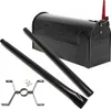 Wiltec Set US Mailbox black 180 x 220 x 480 mm, americká Náhľad obrázku produktu 3
