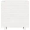 vidaXL Pflanzkübel Weiß 50x50x49,5 cm Massivholz Kiefer Produktbild-Vorschau 5
