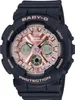 Baby-G Damenuhr, schwarz, Casio-BA-130-1A4ER Produktbild-Vorschau 1