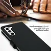 Selencia Echtleder Klapphülle Samsung Galaxy S23 - Schwarz Produktbild-Vorschau 2