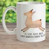 Mr. & Mrs. Panda Pott Lama Springen - Weiß - Geschenk, Produktbild-Vorschau 2