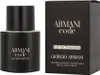A product shot of an Armani Code Eau de Toilette spray bottle and its packaging. Anteprima dell’immagine prodotto