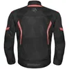 Germot Herren Motorradjacke Mistral , Schwarz Rot, 4XL Produktbild-Vorschau 3