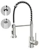 Rubinetto da cucina Rainsworth in acciaio inox estraibile - Anteprima dell’immagine prodotto 1