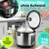 ProfiCook Reiskocher für 3kg Reis | ohne Anbrennen | Rice Produktbild-Vorschau 9