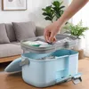 Relaxdays Scatola per medicinali, 4 scomparti, Anteprima dell’immagine prodotto 5