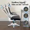 ALFORDSON Ergonomiczny fotel biurowy, samoregulacja lędźwi, Podgląd zdjęcia produktu 12