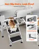 VEVOR Hundewaschstation aus Edelstahl, 870x488x1025 mm Produktbild-Vorschau 3