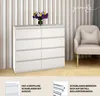 YUMEBLY | Kommode mit 8 Schubladen 120x97x40 cm Schrank für Produktbild-Vorschau 6