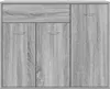 vidaXL Příborník Grey Sonoma 88x30x70 cm výrobek z Náhled obrázku produktu 6