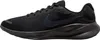 A black Nike Revolution 7 men's road running shoe is shown from the side against a white background. Podgląd zdjęcia produktu