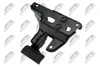 NTY Motorhaubenschloss oben mitte EZC-AU-054 für AUDI A6 Produktbild-Vorschau 3