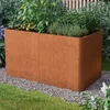 146 x 80 x 60 cm Grządka podwyższona, stal corten, optyka Podgląd zdjęcia produktu 2