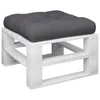 vidaXL Coussin pour palette Anthracite 60x60x12 cm Tissu Voir les images du produit 3