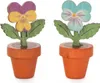 Kuhnert Mini-uil accessoires, motief: viooltjes, kleine set Productafbeelding-voorbeeld 4