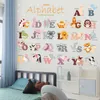 Calcomanías para pared, alfabeto, para habitación infantil Vista previa de la imagen del producto 7