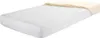 A white mattress protector is shown on a white background. Produktbild-Vorschau